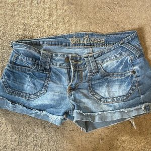 Wallflower short shorts.